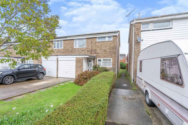 Thumbnail End terrace house for sale in Aintree Road, Calmore, Southampton