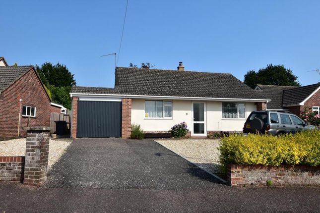 Thumbnail Detached bungalow for sale in Orchard Way, Honiton, Devon