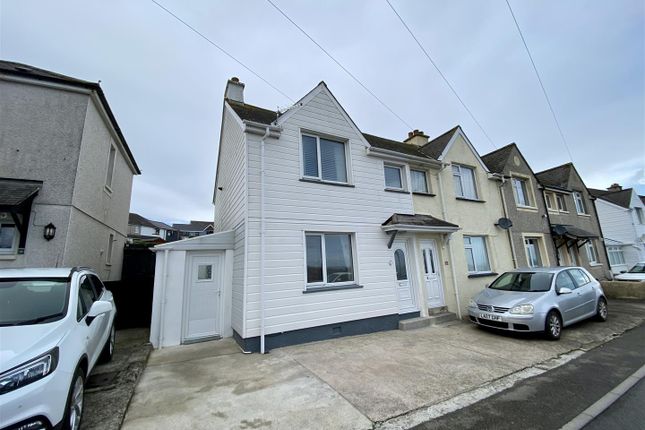 Thumbnail Semi-detached house for sale in Tregwary Road, St. Ives