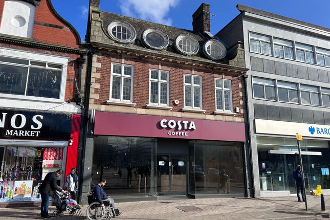 Retail premises to let in Market Street, Crewe