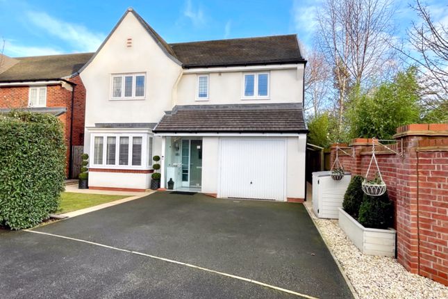 Thumbnail Detached house for sale in Blackberry Gardens, Goostrey, Crewe