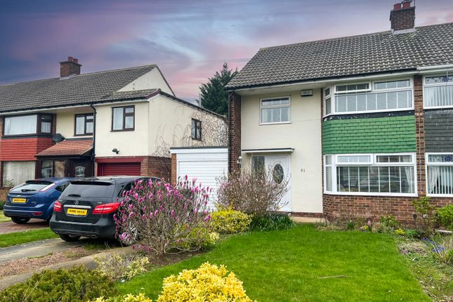 Thumbnail Semi-detached house for sale in Woodrow Avenue, Marton-In-Cleveland, Middlesbrough