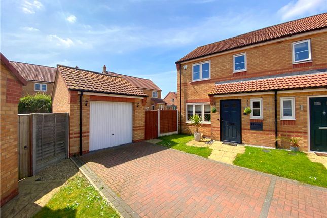 Thumbnail Semi-detached house for sale in Somerton Close, Sleaford, Lincolnshire