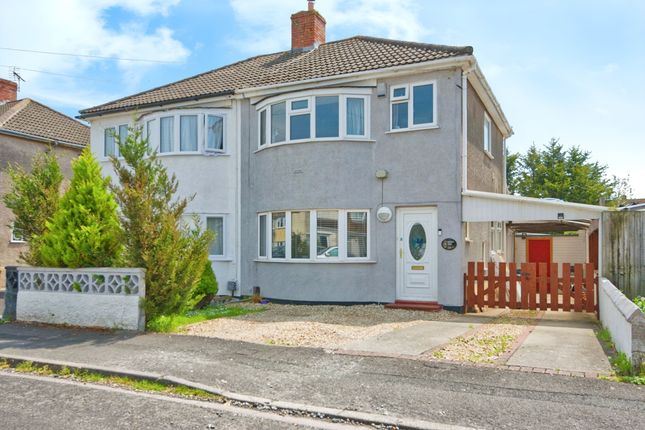 Semi-detached house for sale in St. Austell Road, Weston-Super-Mare