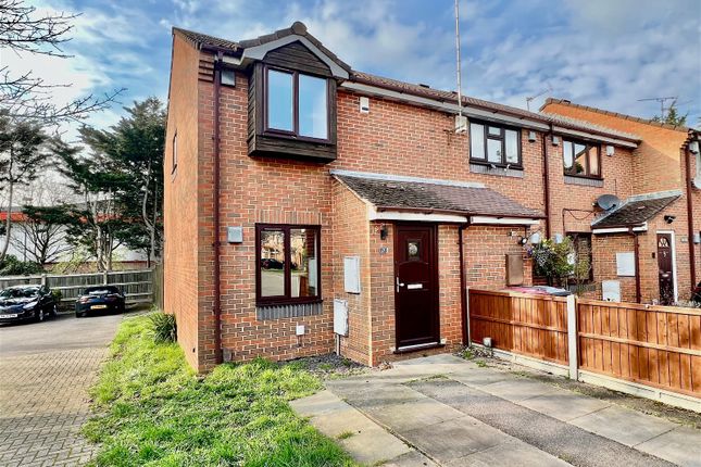 Thumbnail End terrace house for sale in Pearl Gardens, Cippenham, Slough