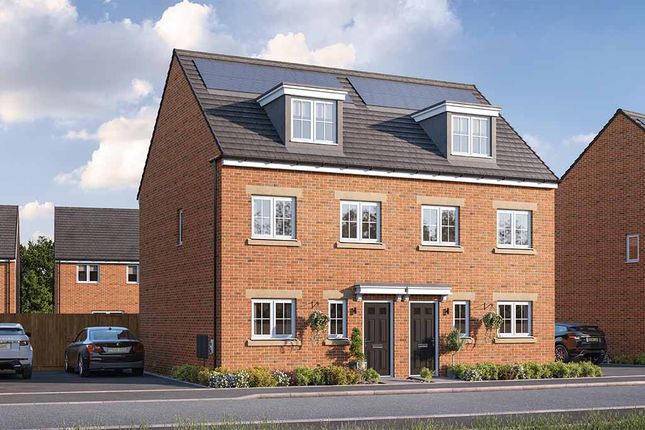 Semi-detached house for sale in "Bradshaw" at Shield Way, Eastfield, Scarborough