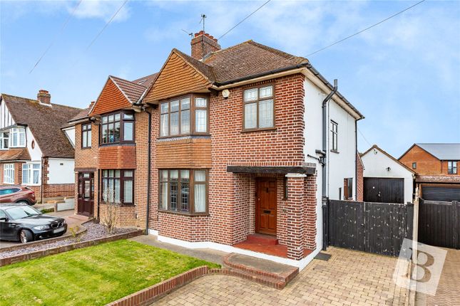 Thumbnail Semi-detached house for sale in Earl Road, Northfleet, Gravesend, Kent