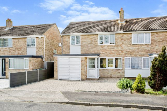 Thumbnail Semi-detached house for sale in Haselworth Drive, Gosport