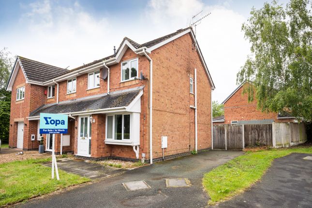 Semi-detached house for sale in Thornhill Close, Broughton, Chester