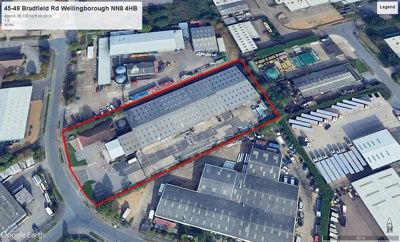 Light industrial to let in 45-49 Bradfield Road, Finedon Road Industrial Estate, Wellingborough, Northamptonshire