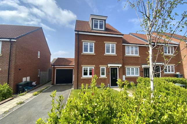 Thumbnail Semi-detached house for sale in Welby Way, Coxhoe, Durham