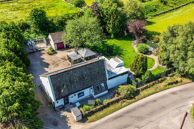 Aerial View Of House And Garden
