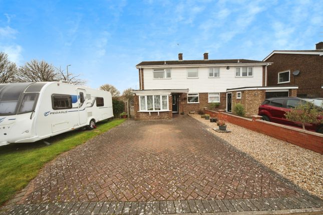 Semi-detached house for sale in Benson Close, Luton