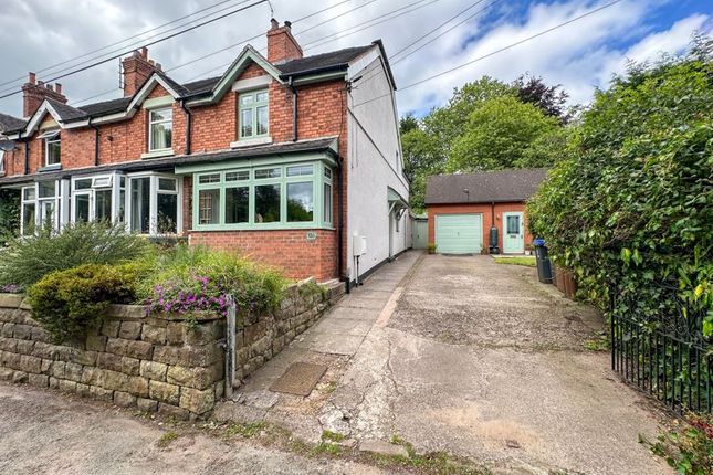 Thumbnail End terrace house for sale in Station Road, Cheddleton, Staffordshire