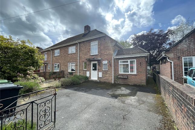 Thumbnail Semi-detached house for sale in Churchill Road, Wimborne