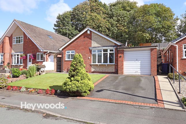 Thumbnail Detached bungalow for sale in Delamere Grove, Newcastle-Under-Lyme, Staffordshire