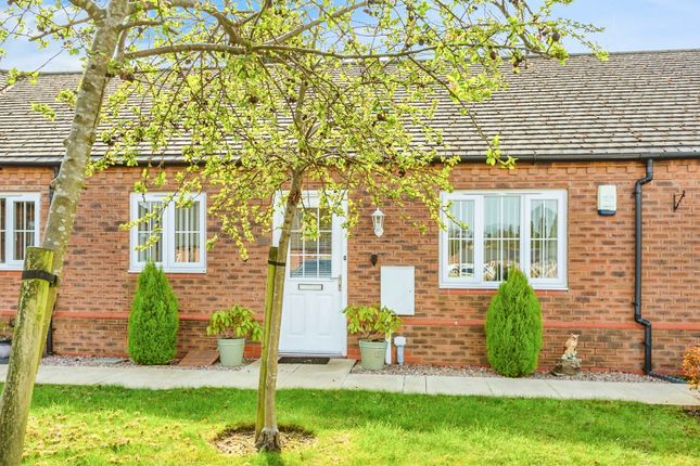 Thumbnail Terraced bungalow for sale in Field Gate Gardens, Glenfield, Leicester