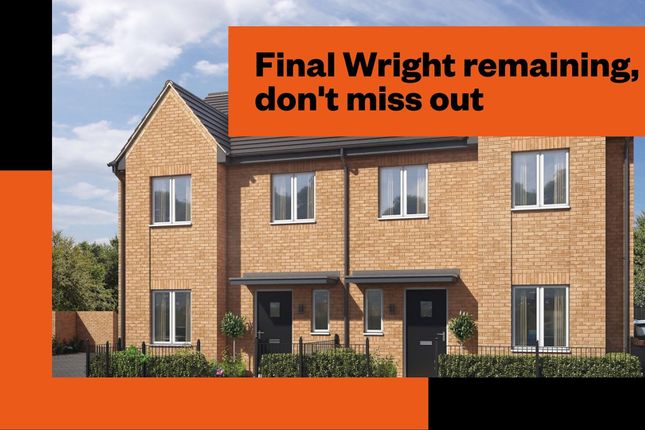Thumbnail Semi-detached house for sale in "The Wright Semi Detached" at Southwood Crescent, Southwood Business Park, Farnborough