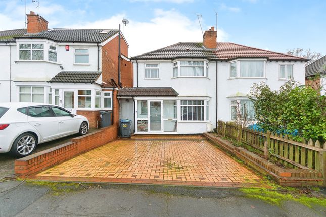 Thumbnail Semi-detached house for sale in Cubley Road, Hall Green, Birmingham