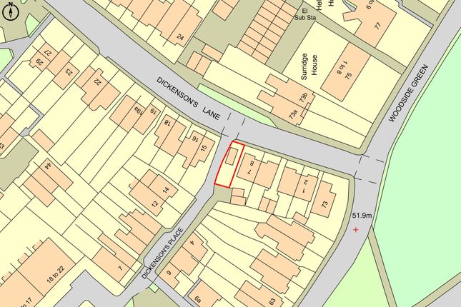 Thumbnail Land for sale in Dickensons Lane, Woodside, Croydon