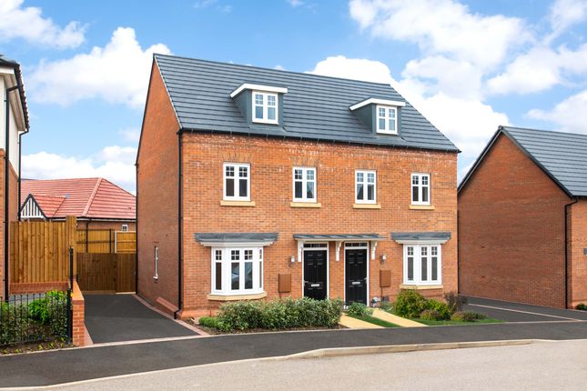 Thumbnail End terrace house for sale in "Kennett" at Redlands Road, Barkby, Leicester