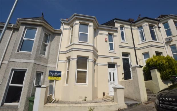 Thumbnail Terraced house for sale in Turret Grove, Plymouth, Devon