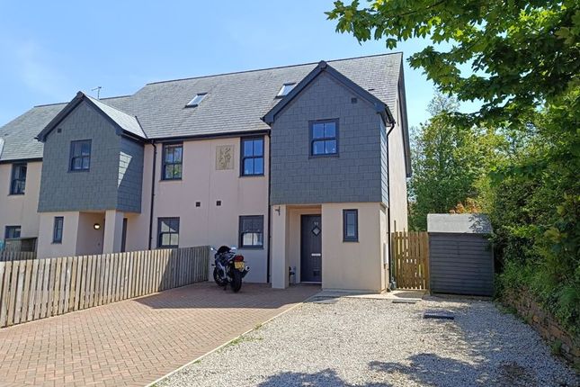 Thumbnail Semi-detached house for sale in Pillars Close, Mitchell, Newquay