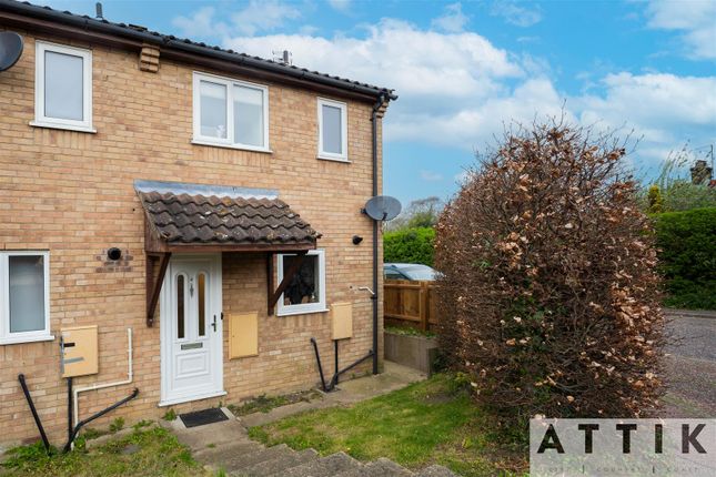 Thumbnail End terrace house for sale in Orchid Close, Halesworth
