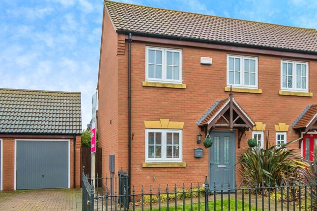 Thumbnail Semi-detached house for sale in Kings Manor, Lincoln, Lincolnshire