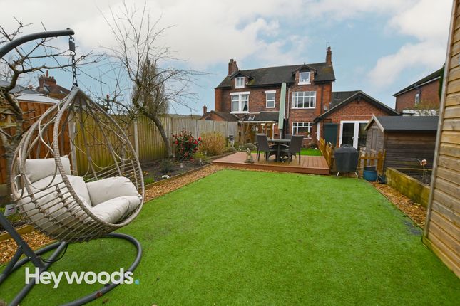Semi-detached house for sale in High Street, Silverdale, Newcastle Under Lyme