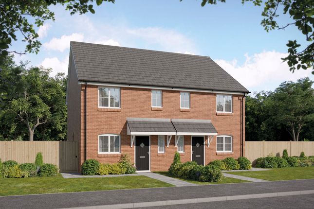 Thumbnail Semi-detached house for sale in "The Turner" at Irthlingborough Road East, Wellingborough