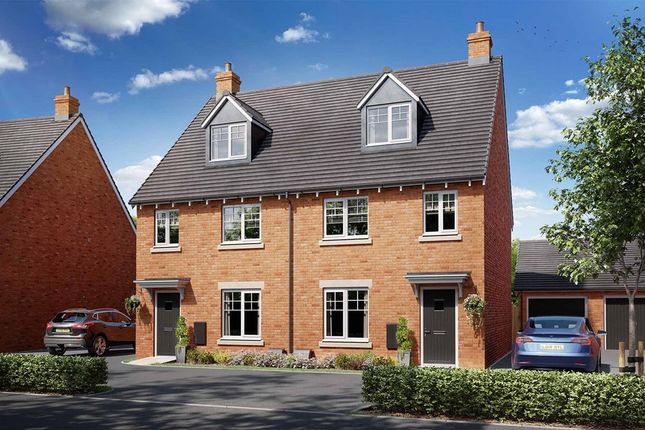 Semi-detached house for sale in "The Elliston - Plot 59" at Banbury Road, Warwick
