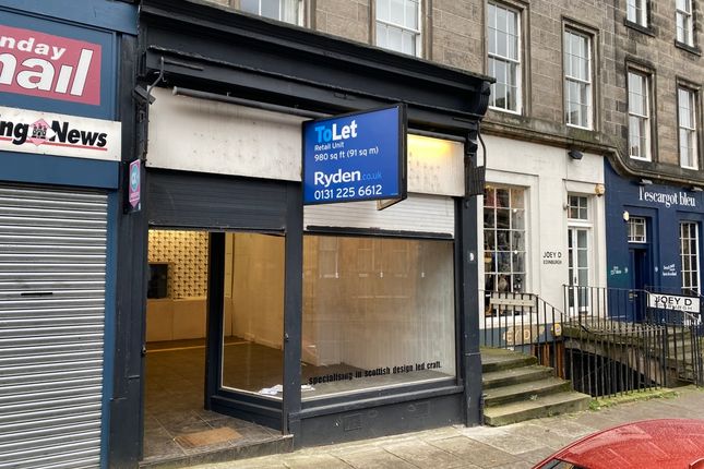 Thumbnail Retail premises to let in 50A, Broughton Street, Edinburgh, City Of Edinburgh