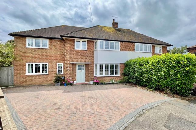 Thumbnail Semi-detached house for sale in Langbourne Way, Claygate, Esher