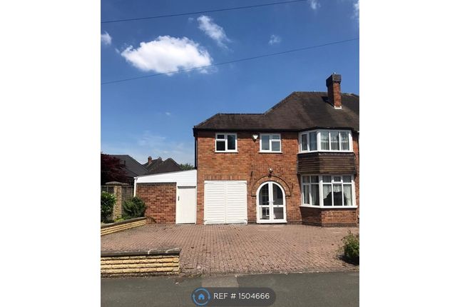 Thumbnail Semi-detached house to rent in Beechwood Park Road, Solihull