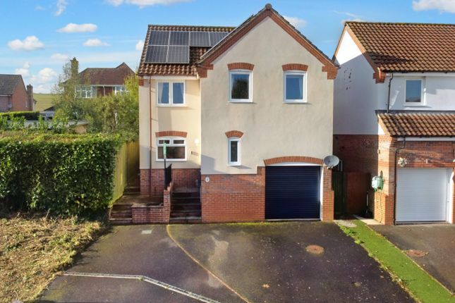Thumbnail Detached house for sale in Barns Close, Bradninch, Exeter, Devon
