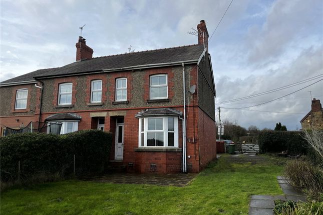 Thumbnail Semi-detached house to rent in Greenfields, Halton, Chirk, Wrexham
