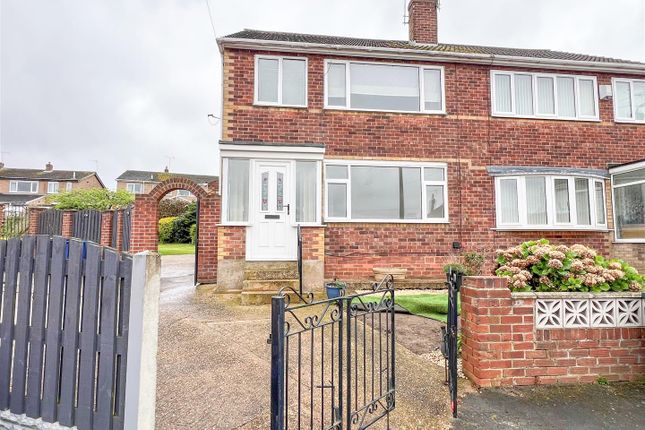 Thumbnail Semi-detached house for sale in Nottingham Close, Scawsby, Doncaster