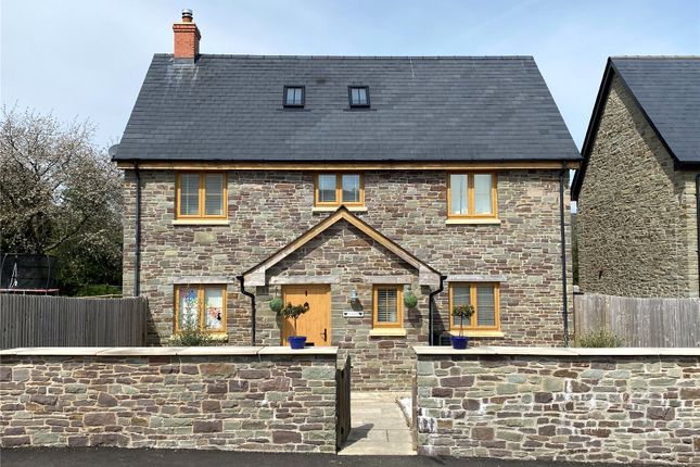Thumbnail Detached house for sale in Clos Castell, Llangynidr, Crickhowell, Powys