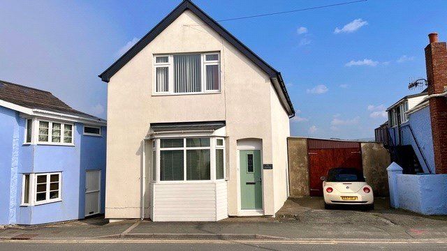 Thumbnail Detached house for sale in High Street, Borth, Ceredigion