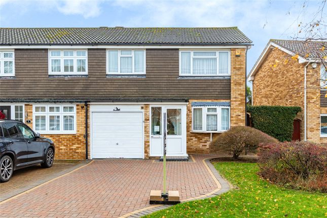 Semi-detached house for sale in Chevington Way, Hornchurch