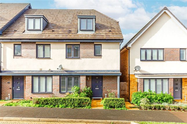 Thumbnail End terrace house for sale in Queens Avenue, Welwyn Garden City, Hertfordshire