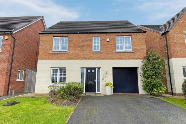 Thumbnail Detached house for sale in Angell Drive, Market Harborough, Leicestershire