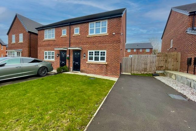 Thumbnail Semi-detached house to rent in Mosedale Road, Middleton, Manchester