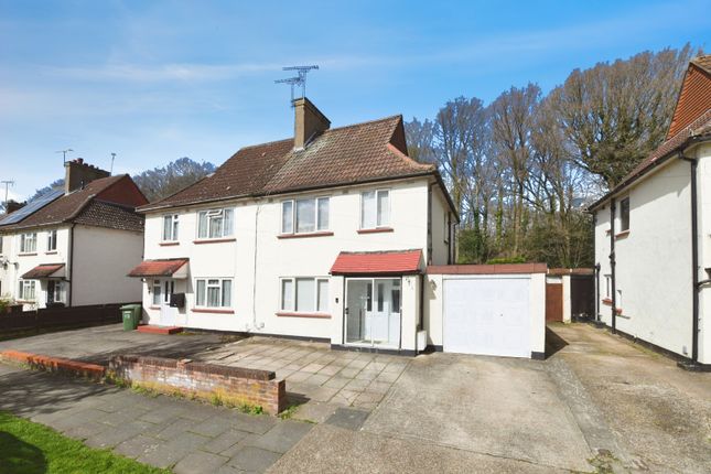 Thumbnail Semi-detached house for sale in Orchard Avenue, Brentwood, Essex