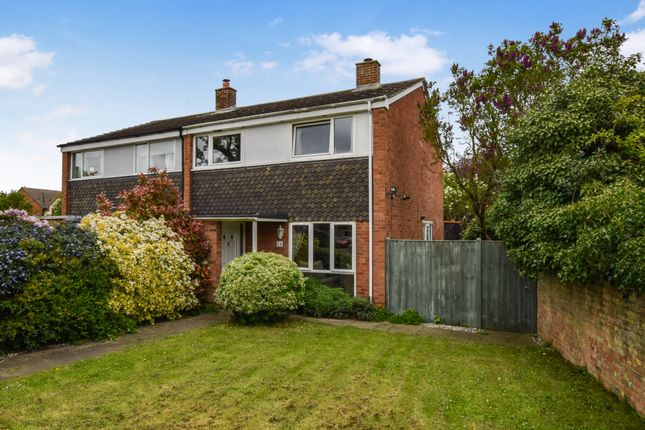 Semi-detached house for sale in Saxon Close, Godmanchester, Huntingdon