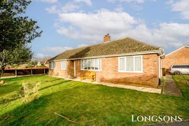 Thumbnail Detached bungalow for sale in Mount Close, Swaffham