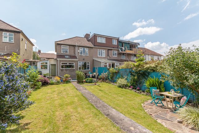 Thumbnail End terrace house for sale in Sylvia Avenue, Knowle, Bristol.
