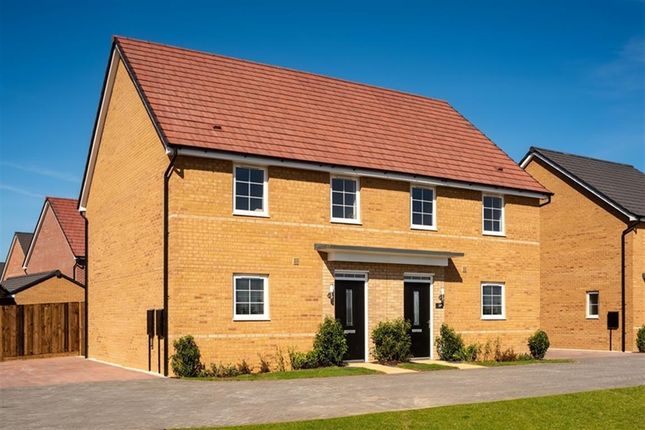 Thumbnail Semi-detached house for sale in Aqua Drive, Hampton Water, Peterborough