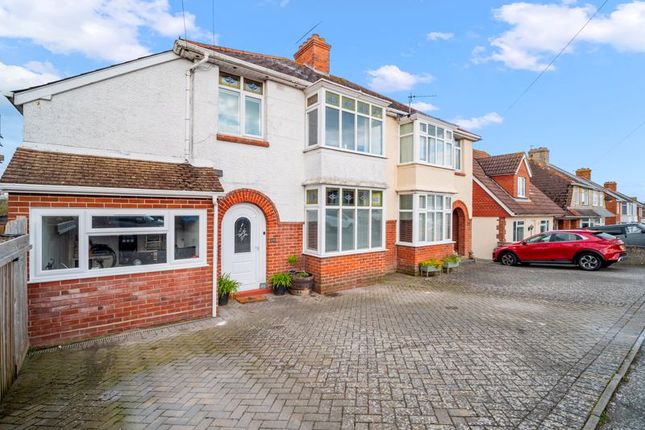 Thumbnail Semi-detached house for sale in Goldcroft Avenue, Weymouth